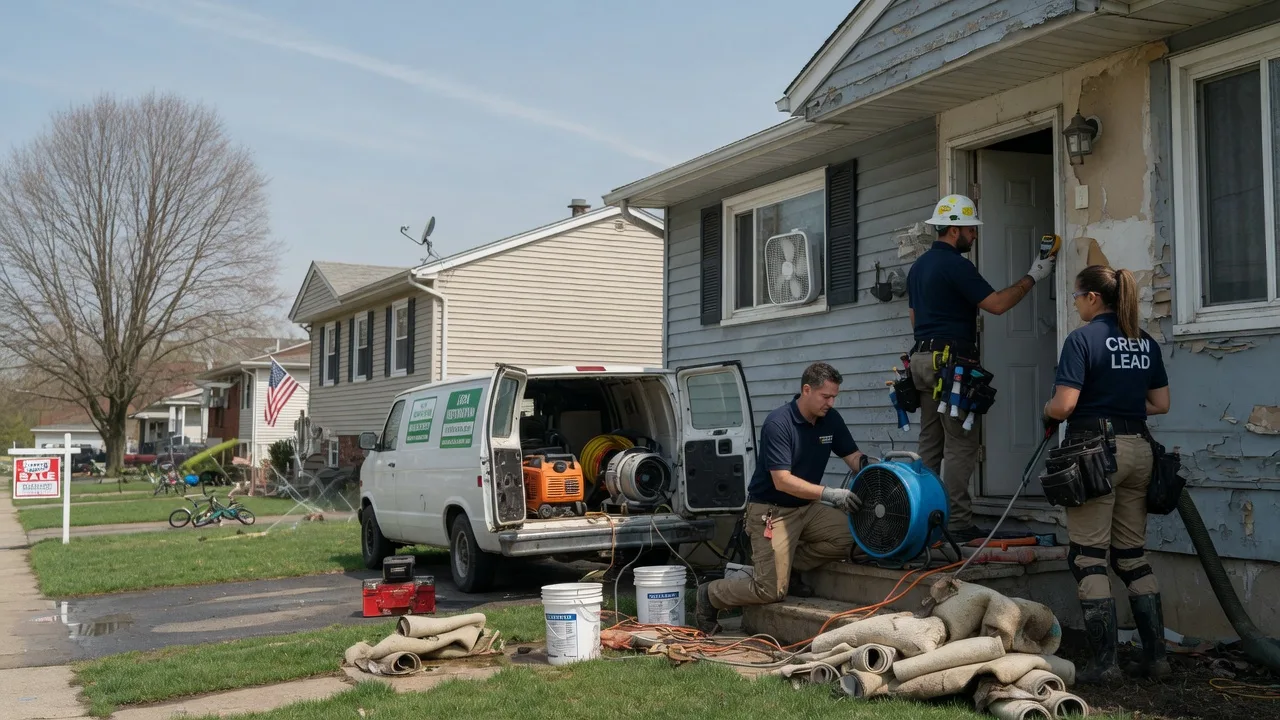 Flood Cleanup in Ida, MI near me